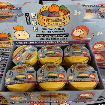 RAGE - Squishy Bun Dumplings LIELI - ONE SET PU FOAM SQUISHY EDITION (12 gab.)