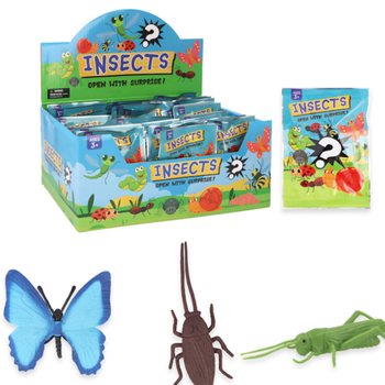 Blindbag / Pārsteiguma maisiņ&scaron; Kukaiņi (Displejs 60 gab.)