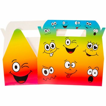 Bērnu Izvēlnes Kastīte Smiley - 22,5 x 12 x 9,5 cm (24 gab.)
