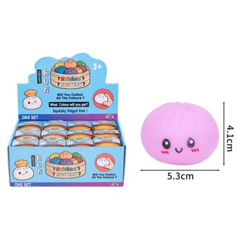 RAGE - Squishy Bun Dumplings MAZS (5.3x5.3x4.1 cm) - Viral 2026 Fidget Toy (24 gab.)
