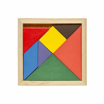 Koka Tangram puzļu komplekts (12 gab.)