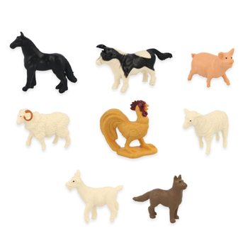 Blind Bag / Pārsteiguma Maisiņ&scaron; - Tēma: Lauku Dzīvnieki Displejā (60 gab.)