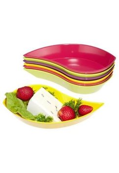 Zak! Designs Uzkodu Trauku Komplekts Flora Lapas, 7 gab. (1 kompl.)