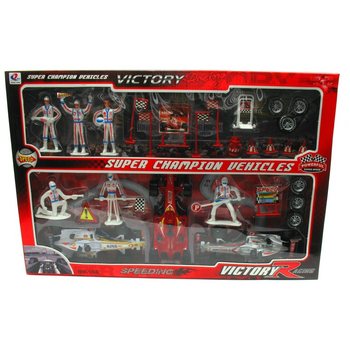 Pirmās formulas Victory Racing rotaļu komplekts