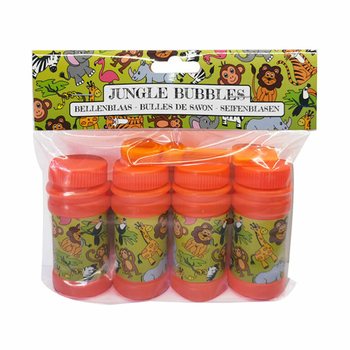 Ziepju burbuļi Džungļu dzīvnieki 50ml (4 gab. iepakojums)