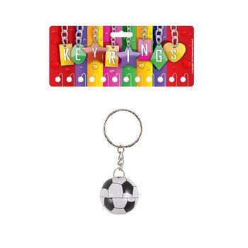 Metāla futbola atslēgu piekariņi (12 gab.)