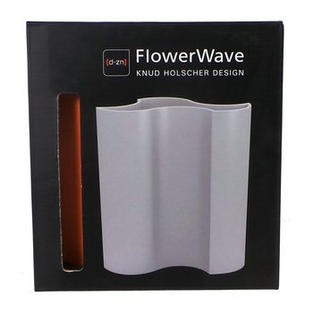 D-ZN - Ziedu vāze Flowerwave - Oranža (1 gab.)