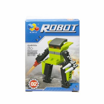Būvniecības Klucī&scaron;i Roboti (12 gabali displejā)