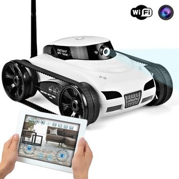 Ar lietotni vadāms bezvadu spiegu tanks I-SPY