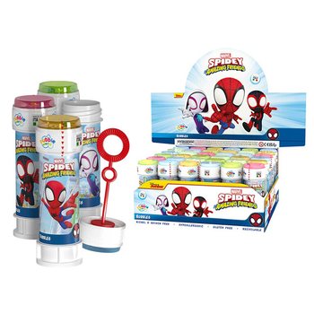 Spidey Spiderman Amazing Friends Ziepju Burbuļi - 60ml - Displejs (36 gab.)
