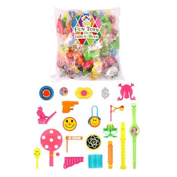 SĪKU ROTAĻLIETU MIX KOMPLEKTS (100 gab.)