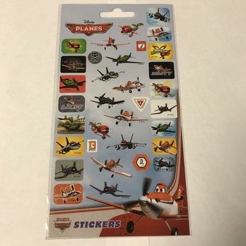 Uzlīmju loksne Disney Planes, 20 x 10 cm (10 gab.)
