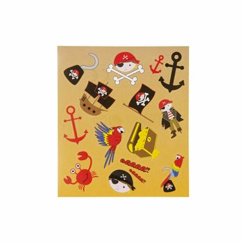 Pirātu Fun Uzlīmes (120 Gabali)