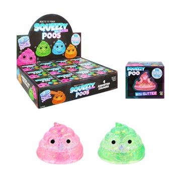 SQUEEZE KAKA AR SUGAR GEL SPĪDUMU PILDĪJUMU - KRĀSU MIKS - DISPLEJĀ (12 GAB.)