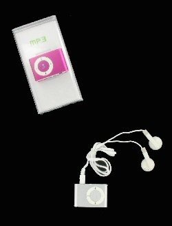 MP3 Atskaņotājs ar Austiņām - 4GB (Dažādas Krāsas)