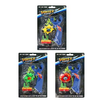 Spinner Battle palaidēja vilciņi uz kartes (6 gab.)