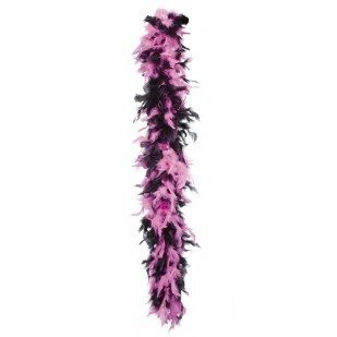 Melna/Rozā Boa Princesēm 180 cm (6 gab.)