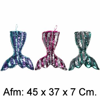 XL Plī&scaron;a Pagalvis Nāras Astes Formā - 45 cm - Mix krāsas (4 gab.)