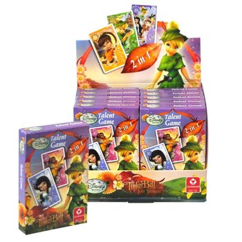 Disney Zvārgulīte (Tinkerbell) Divi Vienā Kāršu Spēle (12 gab.)