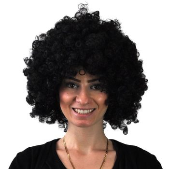 Afro Parūka Melna (5 gab.) - Vairumtirdzniecība