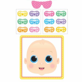 BABY SHOWER SPĒLE - STICK THE DUMMY (12 gabali)