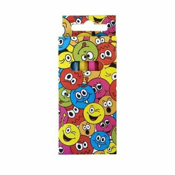 Krāsu zīmuļu komplekts Smiley (6 gab.) - Displeja kaste 24 gab.