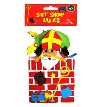 4 daļu Svētā Nikolaja trauciņu komplekts (12 komplekti)