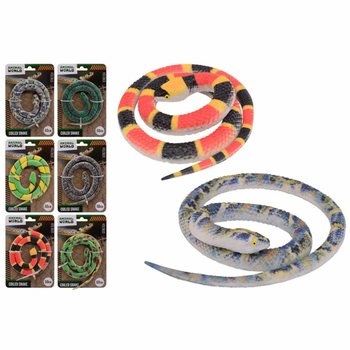 Animal World Čūska uz Kartes (60 cm) - Displejs 24 gab.