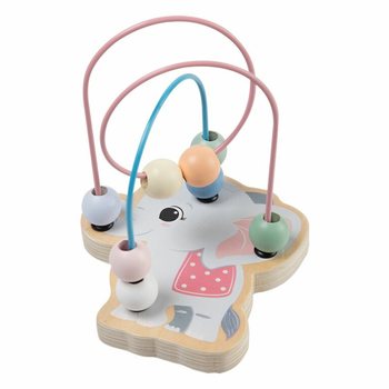 JOUECO&reg; Koka krellī&scaron;u labirints Dzīvnieki - No 12 mēne&scaron;iem