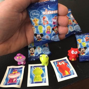 Disney Wikkeez Figūriņas + Uzlīme Blindbag (300 gab.)
