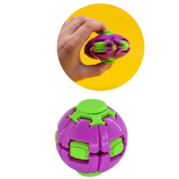 SPIN & POP FIDŽETA SPINNER BUMBA - SPIN SHIFT BALL - DISPLEJĀ (24 GAB.)