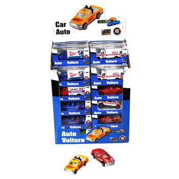 Die-Cast metāla transportlīdzekļi displejā (36 gab.)