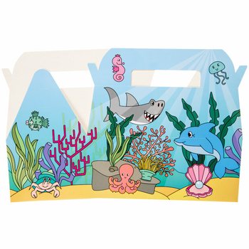 Menu kaste Jūra / Okeāns - 22.5 x 12 x 9.5 cm (24 gab.)
