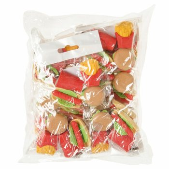 4 daļu dzē&scaron;gumiju komplekts "Fast Food" (Displeja kaste 12x)