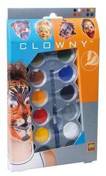 SES Clowny Sejas Krāsas uz Ūdens Bāzes (10 krāsas) (1 gab.)