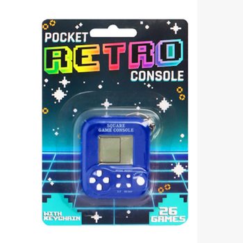 KABATAS RETRO SPĒĻU KONSOLE AR ATSLĒGU PIEKARIŅU - 26 SPĒLES (6 GAB.)