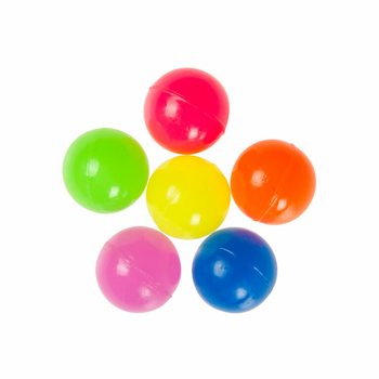 MIX LĒKĀJO&Scaron;ĀS BUMBIŅAS NEONA KRĀSĀS &Oslash; 3,2 cm (50 gab.)