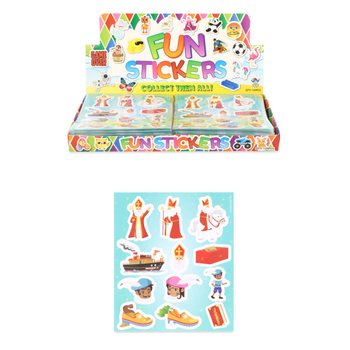 FUN STICKERS &ndash; MODELIS: SINTERKLAAS (120 gab.)