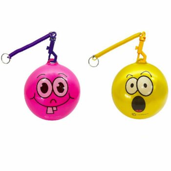 SMILEY BUMBA AR AUKLU / BUNGEE BUMBA &Oslash;23 cm (10 gab.)