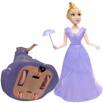 Rotējo&scaron;a un dejojo&scaron;a princeses lelle (6 gabali)