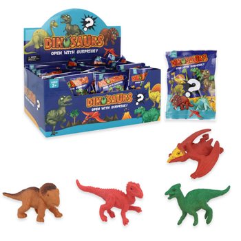 Pārsteiguma Maisiņ&scaron; / Blindbag - Tēma: Dinozauri displejā (60 gab.)