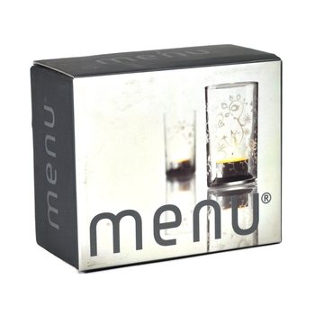 MENU - Tējas svecīšu turētājs ar matētu rakstu, 2 gab. komplekts (1 kompl.)