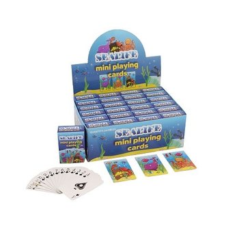 Mini Spēļu Kārtis – Sea Life Modelis Displejā (24 gab.)