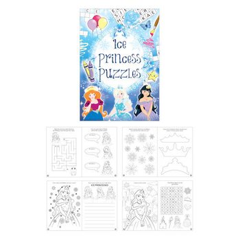 Ledus princeses puzles grāmata (48 gab.)
