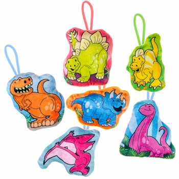 MIX PLĪŠA DINOZAURI - 13.5 Cm. (24 gab.)