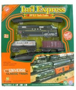 Klasiskais vilciena komplekts INTERNATIONAL TRAIN EXPRESS