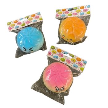 RAGE - Mīkstie pelmeņi Squishy LIELIE (9 x 9 x 4 cm) - Viral 2026 Fidget rotaļlieta - AR PIEKARI (24 gab.)
