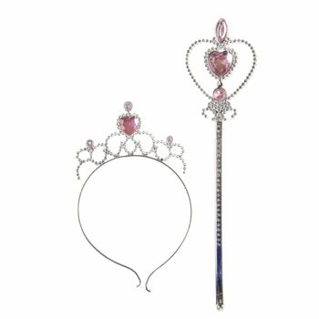 PRINCESES SKEPTRS + TIĀRA UZ KARTES (12 gab.)