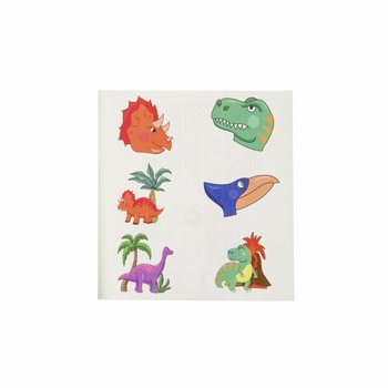 Dinozauru Fun tetovējumu displejs (96 gab.)