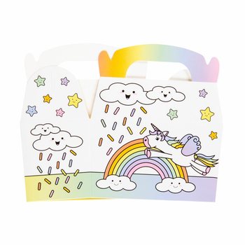 Dāvanu kārbiņa Vienradzis / Unicorn 12x12.5x6 Cm (12 gab.)